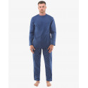 Kék Gino férfi pizsama (79129)
