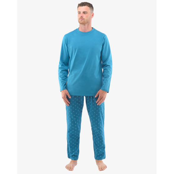 Gino Petrolkék  férfi pizsama (79129)