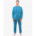 Gino Petrolkék  férfi pizsama (79129)