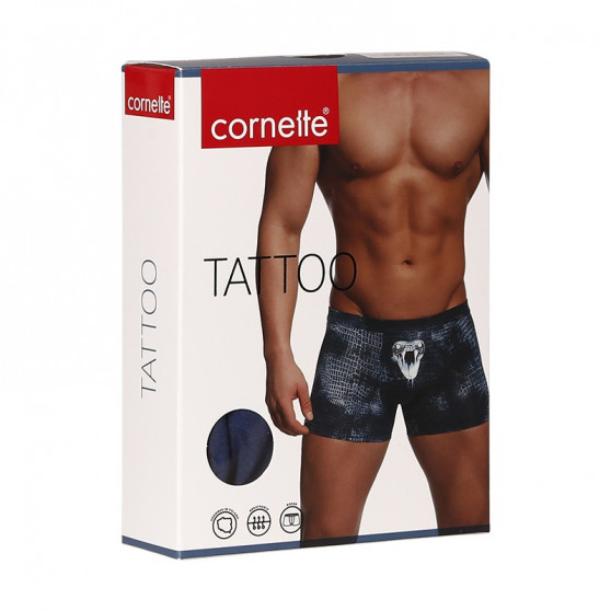 Cornette Tattoo tarka  férfi boxeralsó (280/214)