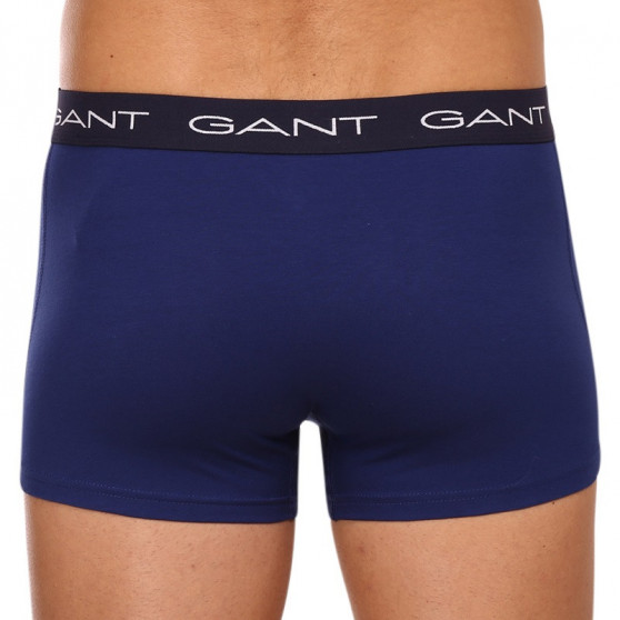 3PACK kék Gant férfi boxeralsó (902233413-433)