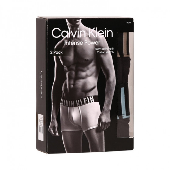 2PACK többszínű Calvin Klein férfi boxeralsó (NB2602A-6HF)