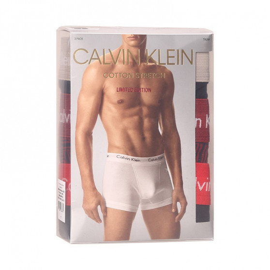 3PACK többszínű Calvin Klein férfi boxeralsó (NB3056A-6G5)