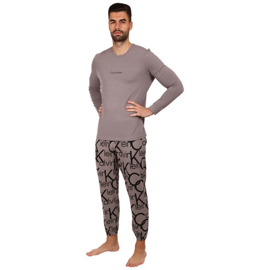Calvin Klein Szürke  férfi pizsama (NM2178E-6NT)