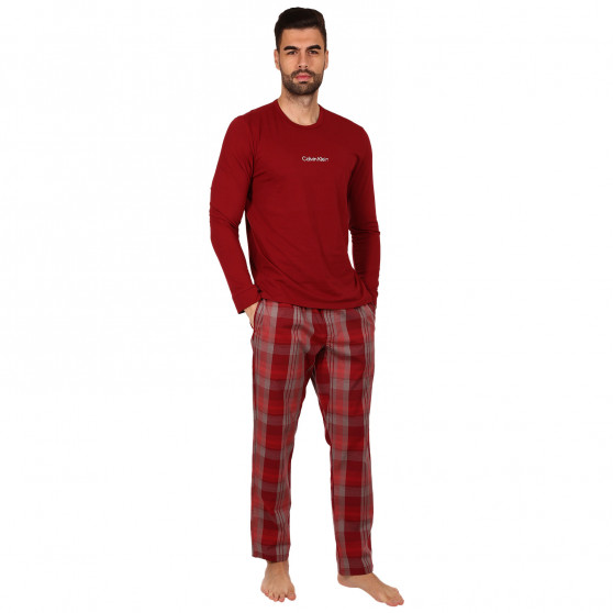 Calvin Klein Piros  férfi pizsama (NM2184E-73V)