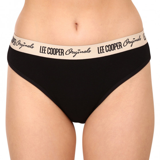 7PACK fekete Lee Cooper női alsók (LCUWPANT7P0101-1769880)