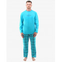 Kék Gino férfi pizsama (79135-MYMDxG)