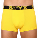 Fekete férfi boxeralsó Styx sport gumi (G1068)