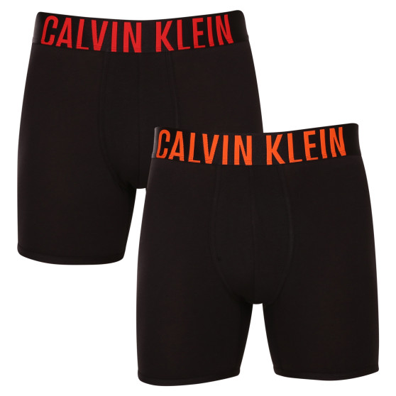 2PACK fekete Calvin Klein férfi boxeralsó (NB2603A-6NB)