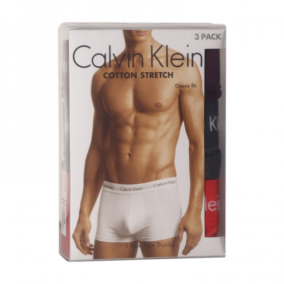 3PACK tarka Calvin Klein férfi boxeralsó (U2664G-6GO)