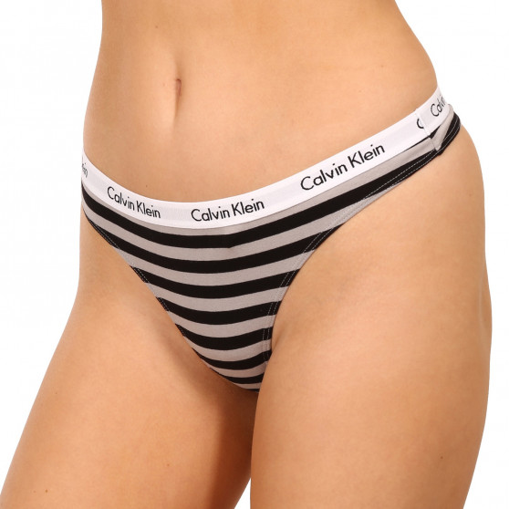 3PACK tarka Calvin Klein női tanga (QD3587E-658)