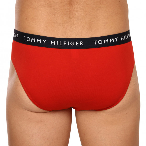 3PACK Férfi slip alsónadrág Tommy Hilfiger tarka (UM0UM02206 0SJ)