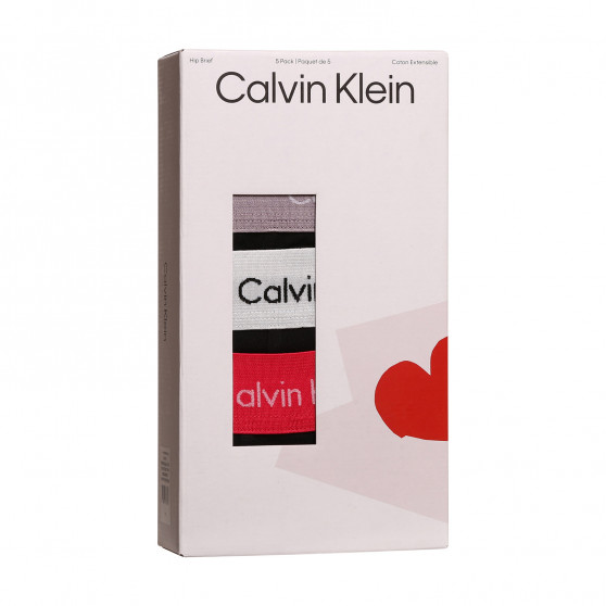 5PACK Fekete Calvin Klein férfi slip alsónadrág (NB2630A-7UT)