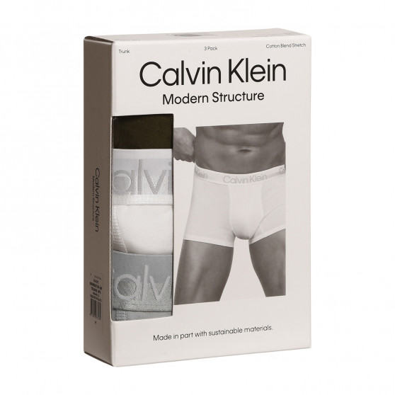 3PACK tarka Calvin Klein férfi boxeralsó (NB2970A-6J9)