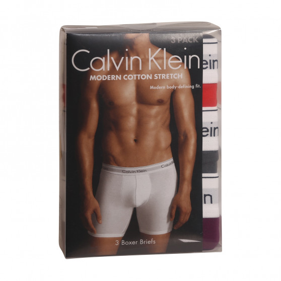 3PACK tarka Calvin Klein férfi boxeralsó (NB2381A-6ME)