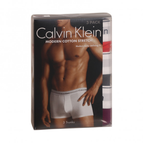 3PACK tarka Calvin Klein férfi boxeralsó (NB2380A-6ME)