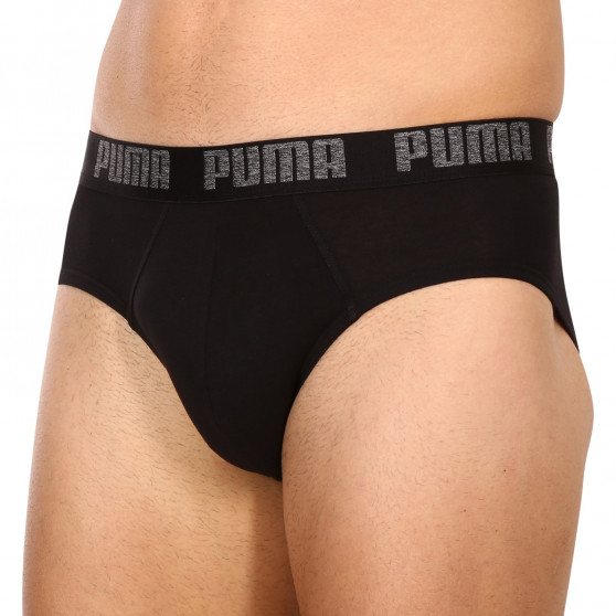 2PACK Fekete Puma férfi slip alsónadrág (521030001 230)