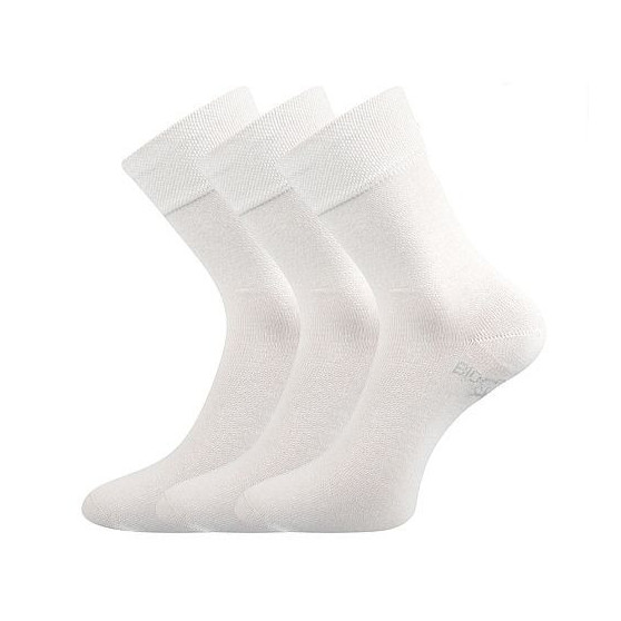 3PACK fehér Lonka zokni (Bioban)