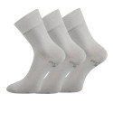 3PACK világos szürke Lonka zokni (Bioban)