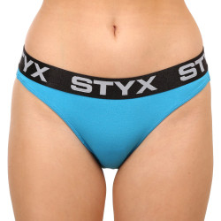 Női alsók Styx gumi sport kék (IK1169)