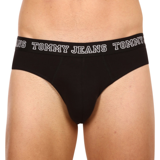 3PACK Fekete Tommy Hilfiger férfi slip alsónadrág (UM0UM02849 0V3)