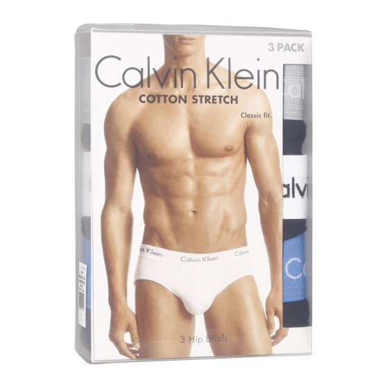 3PACK tarka Calvin Klein férfi fecske alsó (U2661G-CAZ)