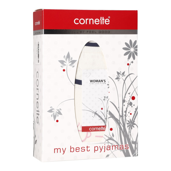 Női pizsama Cornette Kávé több színű (655/311)