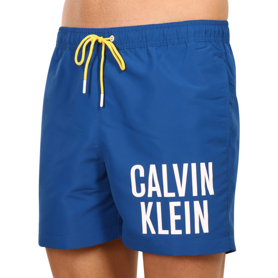 Férfi fürdőruha Calvin Klein kék (KM0KM00790 C3A)