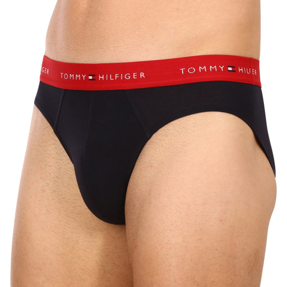 3PACK sötétkék Tommy Hilfiger férfi slip alsónadrág (UM0UM02904 0UB)