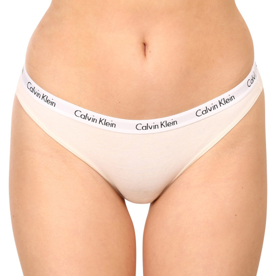 3PACK tarka Calvin Klein női alsók (QD3588E-CFU)