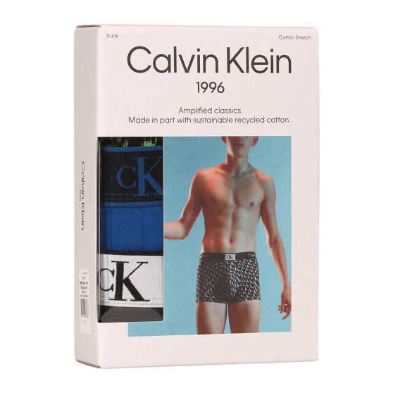 3PACK tarka Calvin Klein férfi boxeralsó (NB3528A-DYD)