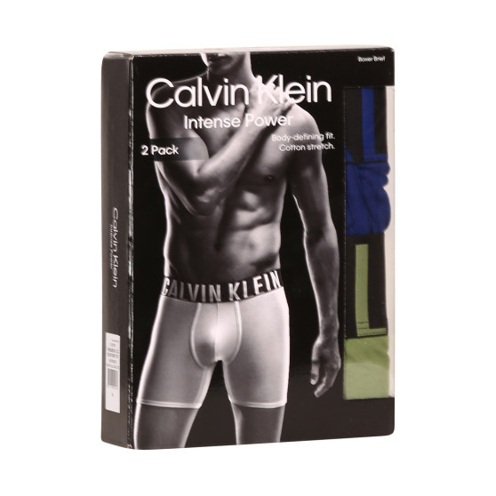 2PACK többszínű Calvin Klein férfi boxeralsó (NB2603A-C2G)