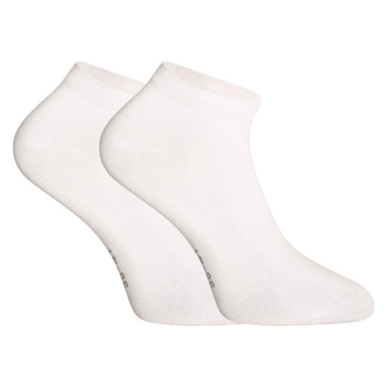 3PACK Fehér Gino bambusz zokni (82005)