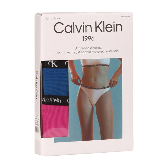 2PACK tarka Calvin Klein női brazil alsó (QD5037E-C0Z)