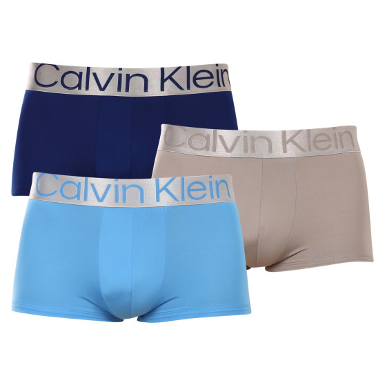 3PACK tarka Calvin Klein férfi boxeralsó (NB3074A-C7T)