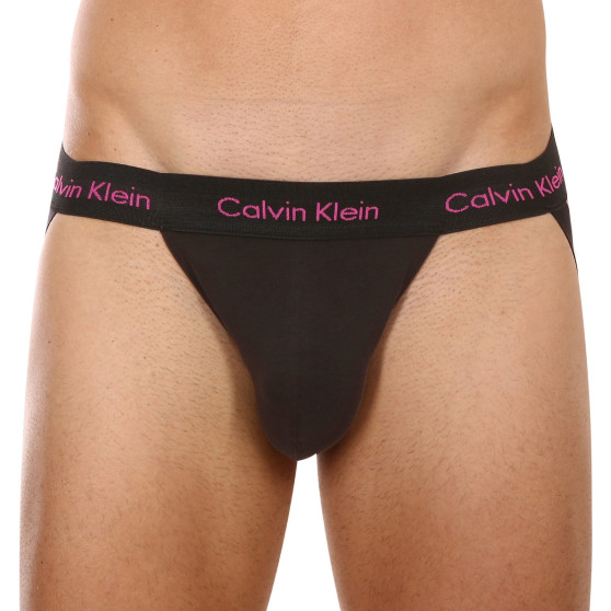 2PACK Fekete Calvin Klein férfi jocks (NB1354A-CFW)