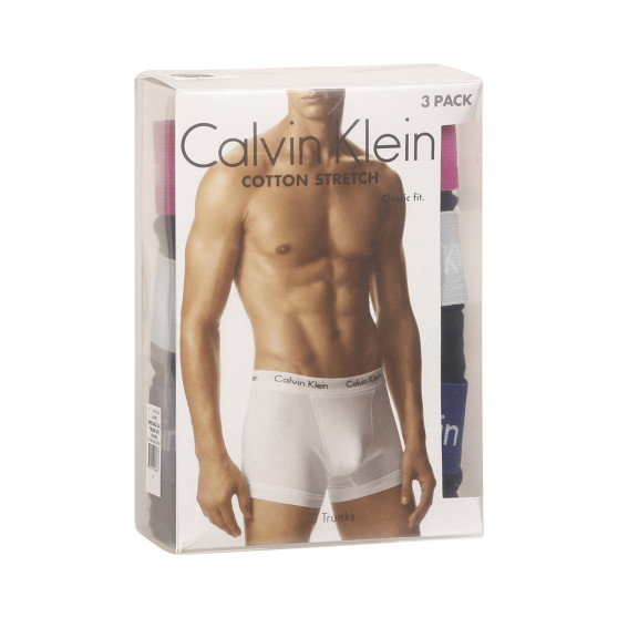 3PACK fekete Calvin Klein férfi boxeralsó (U2662G-CAQ)