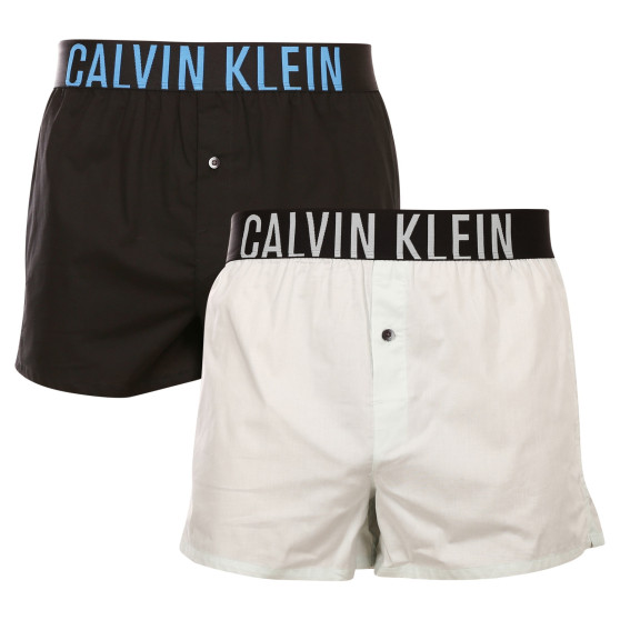 2PACK tarka Calvin Klein férfi klasszikus boxeralsó (NB2637A-CAE)