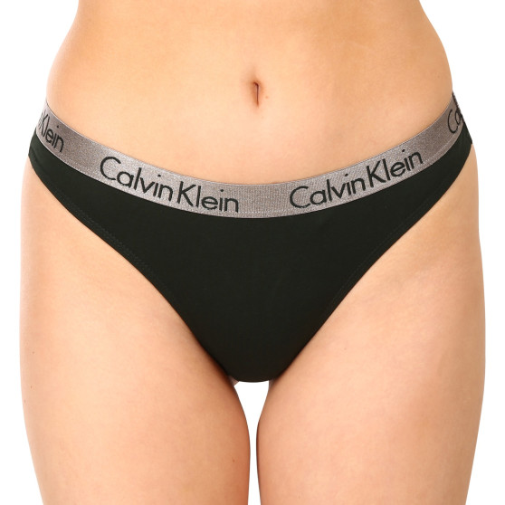 3PACK tarka Calvin Klein női tanga (QD3560E-BOZ)
