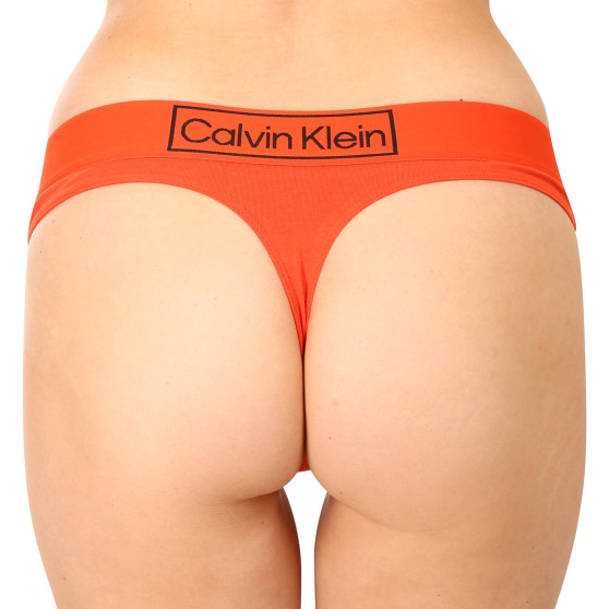 Calvin Klein Narancssárga  női tanga (QF6774E-3CI)
