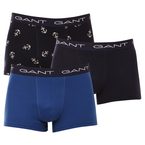 3PACK többszínű Gant férfi boxeralsó (902243023-433)