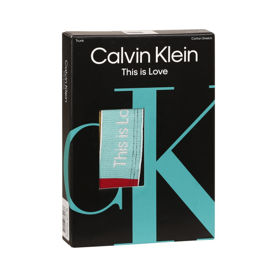 Férfi boxeralsó Calvin Klein túlméretezett fekete (NB3520A-BTL)