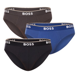 3PACK Boss férfi alsónadrág többszínű (50475273 487)
