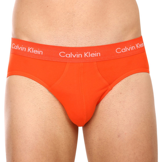 5PACK Férfi slip alsónadrág Calvin Klein tarka (NB2040A-BNG)