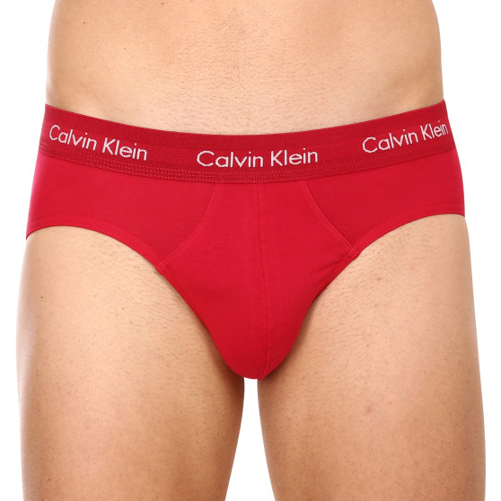 5PACK Férfi slip alsónadrág Calvin Klein tarka (NB2040A-BNG)