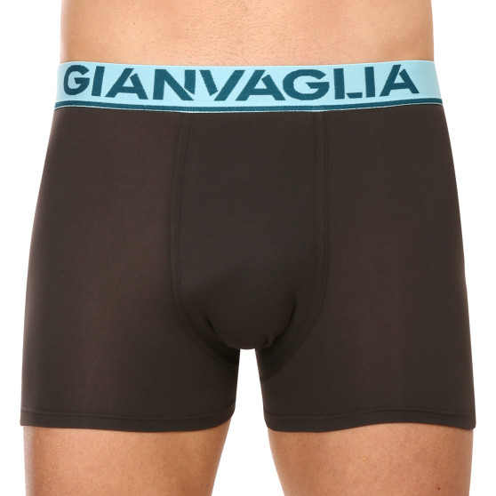 5PACK fekete Gianvaglia férfi boxeralsó (GVG-5010)