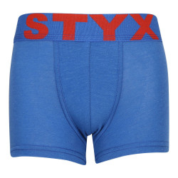 Gyerek boxeralsó Styx sport gumi kék (GJ967)