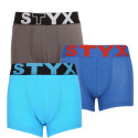 3PACK gyermek boxeralsó Styx sport gumi több színben (3GJ96739)