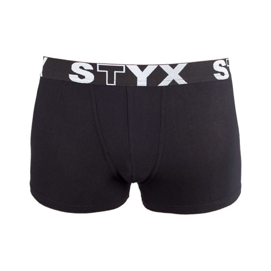 3PACK gyermek boxeralsó Styx sport gumi fekete (3GJ96012)