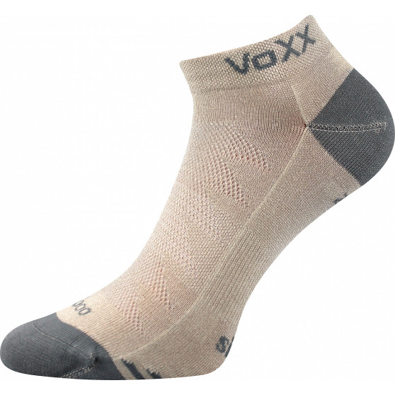 3PACK Bézs bambusz VoXX zokni (Bojar)